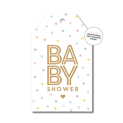 Gift Tag - Baby Shower Confetti