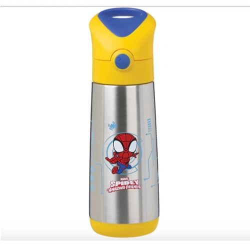 B.box 500ml Insulated Drink Bottle - Disney Spidey