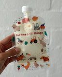 Sinchies 150ml Reusable Food Pouches 5pk - Farmyard Friends