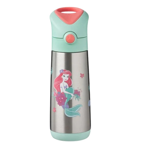 B.box 500ml Insulated Drink Bottle - Disney The Little Mermaid