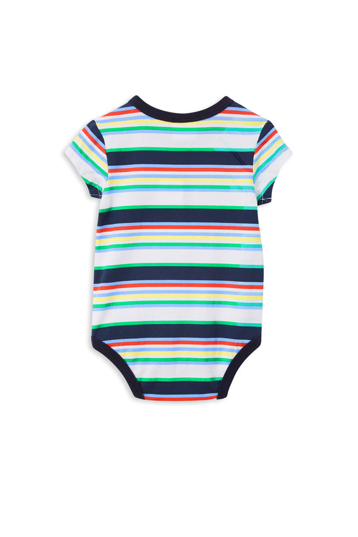 Boys Multi Stripe Bubbysuit