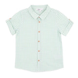 ROMAN Green Check Shirt