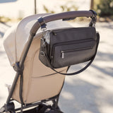 Multitasker Pram Caddy - Black Vegan