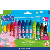Staedtler Peppa Pig Wax Crayon 12 Pack