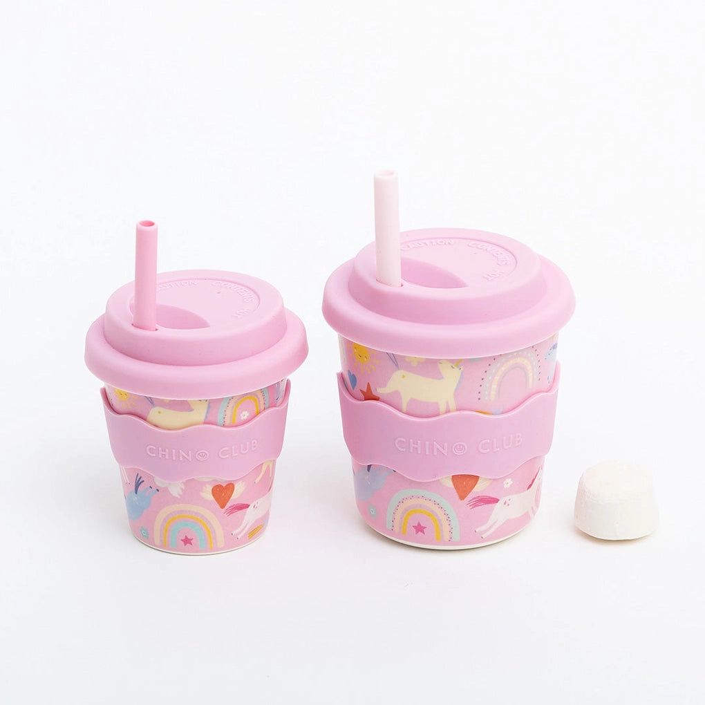 Pink Unicorn Kids Keep Cup 8 oz
