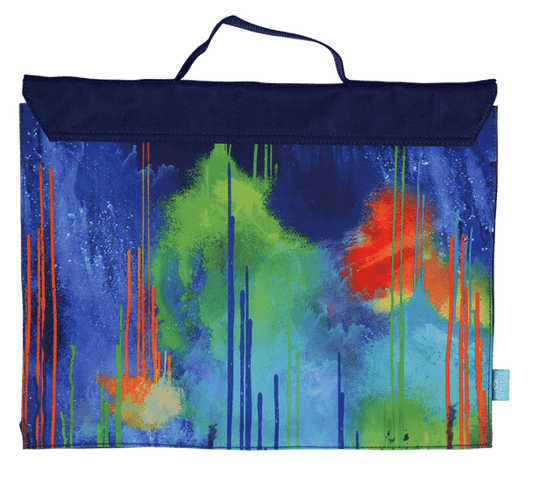 Library Bag - Colour Drip