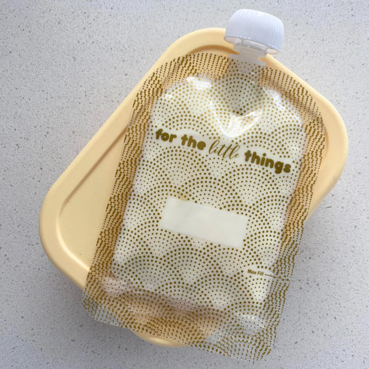 Sinchies 150ml Reusable Food Pouches 5pk - Golden Waves