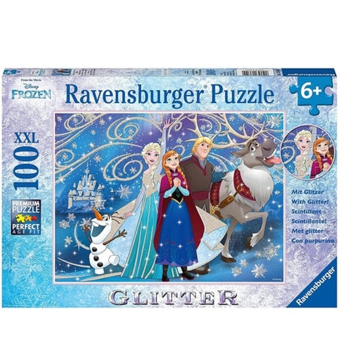 Disney Frozen Glittery Puzzle Snow