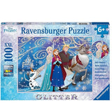 Disney Frozen Glittery Puzzle Snow
