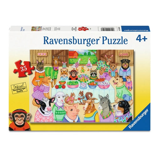 Barn Party Puzzle 35pce