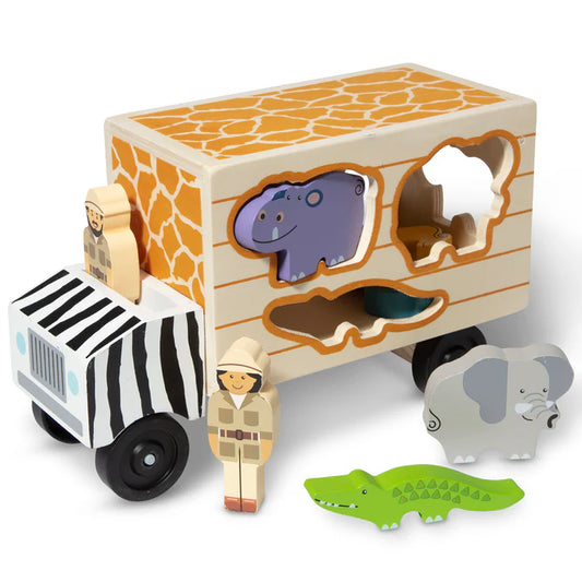 Animal Rescue Shape Sorting truck