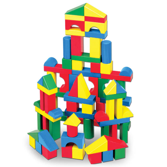 100 Wood Block Set