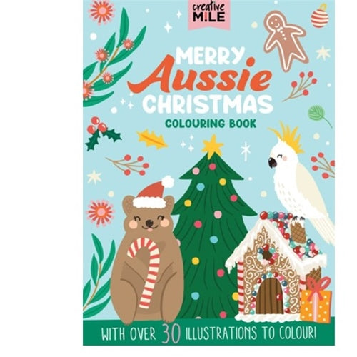 Merry Aussie Christmas  Colouring Book