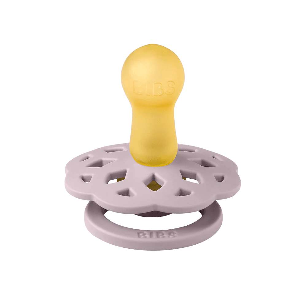 BIBS Dummies - Boheme - Natural Rubber - Blossom/Dusty Lilac