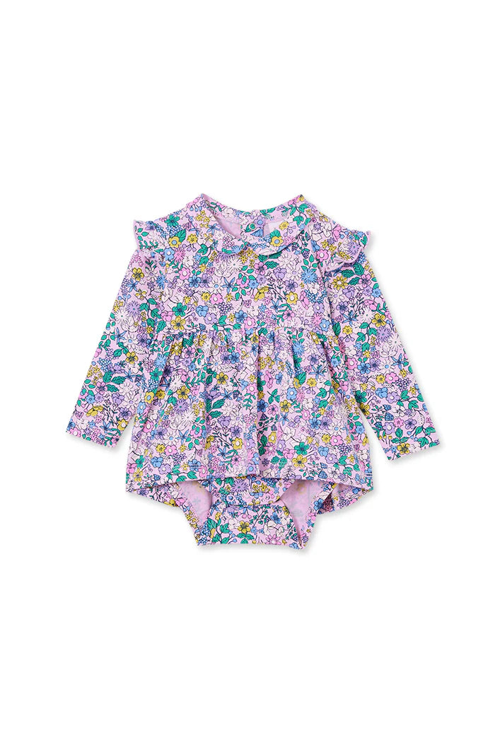 Posy Frill Baby Dress