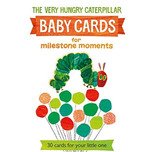 Very Hungry Caterpillar Baby Cards For Milestone Moments