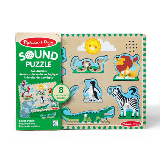 Sound Puzzle - Zoo Animals