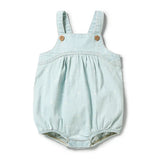 Ditsy Daisy Organic Denim Playsuit