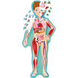 Travel, Learn and Explore Puzzle and Book Set - THE HUMAN BODY