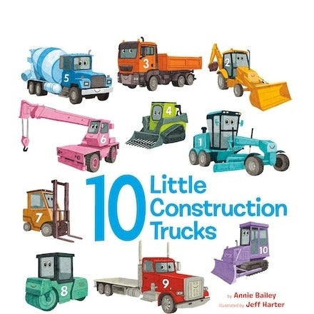 10 Little Construction Trucks