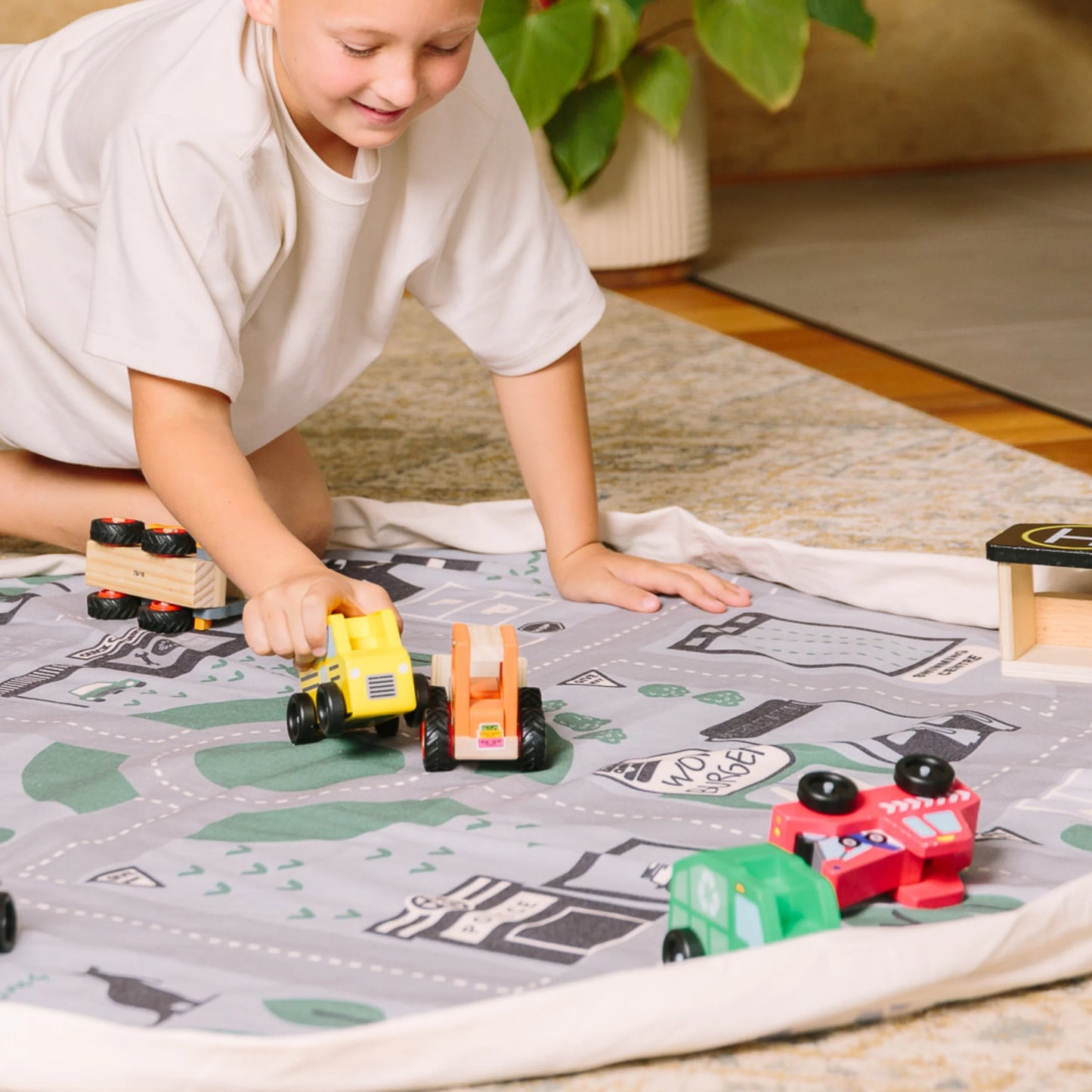 Wow Town Track Interactive Play Pouch