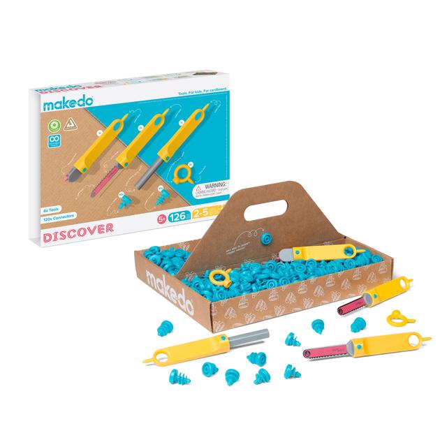 Discover | Upcycled Cardboard Construction Toolkit