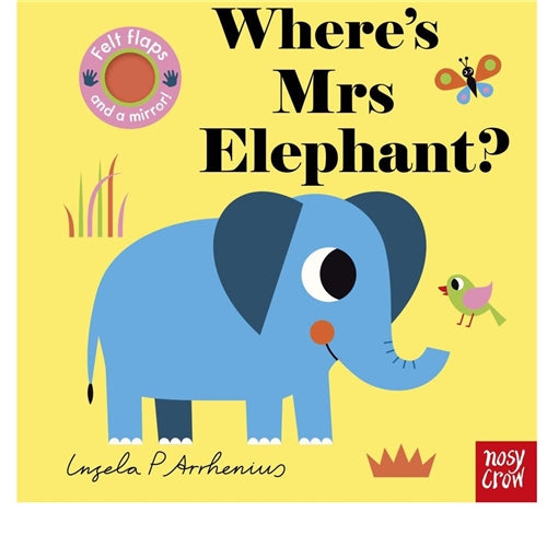 Where's Mrs Elephant? Felt Flap Book