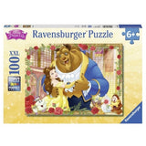 Disney Belle & Beast Puzzle Glitter