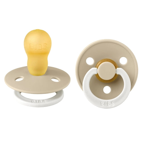 BIBS Dummies - GLOW - Natural Rubber - Vanilla