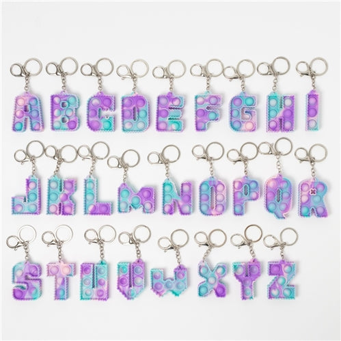 Fidget Pop Keychains - Purple