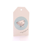 Congratulations Chick Blue Gift Tag