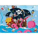 Sassi Book and Giant Puzzle - PIRATES