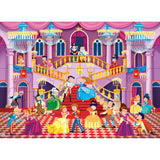 Sassi Book and Giant Puzzle - THE PRINCESS BALL