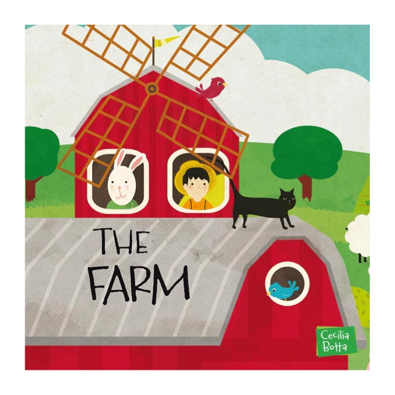 Sassi Book and Giant Puzzle - THE FARM
