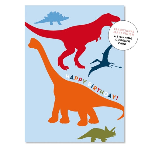 Birthday Dinosaurs Cards