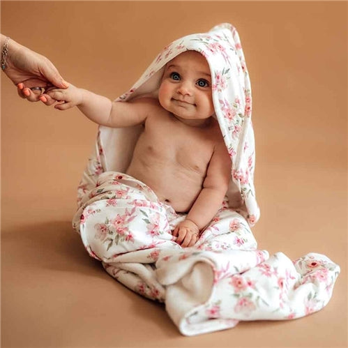 Camille Organic Hooded Baby Towel