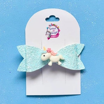 Hair Bow -Bella Unicorn