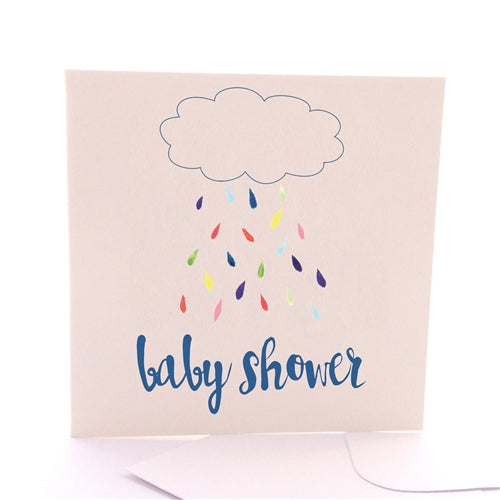 Dotty Baby Shower Greeting Card