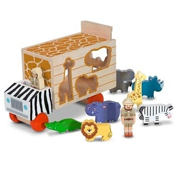 Animal Rescue Shape Sorting truck