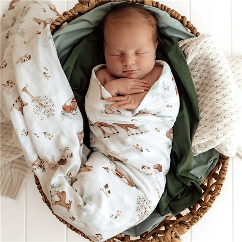 Woodland Tales Organic Muslin Wrap