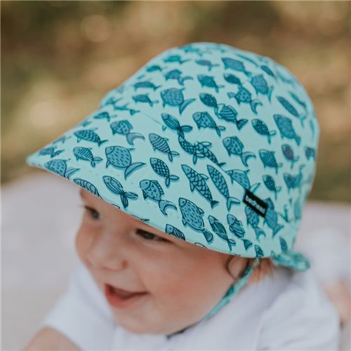 Legionnaire Flap Sun Hat - Fish