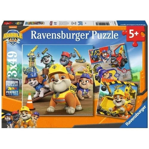 Rubble & Crew Work Vehicles Puzzle 3x48pc