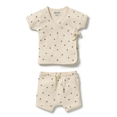 Lucky Charm Organic Kimono Set