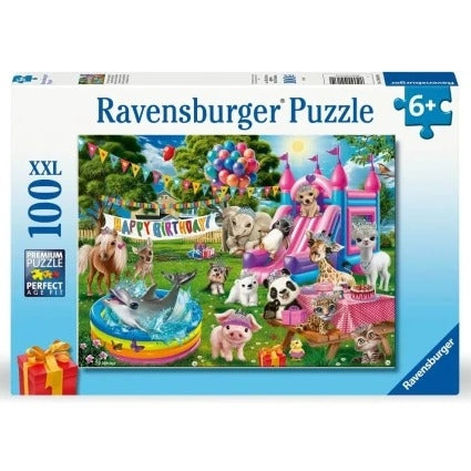 Tiara Birthday Party Puzzle 100 piece