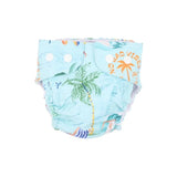 LILAC GINGHAM Aqua Nappy