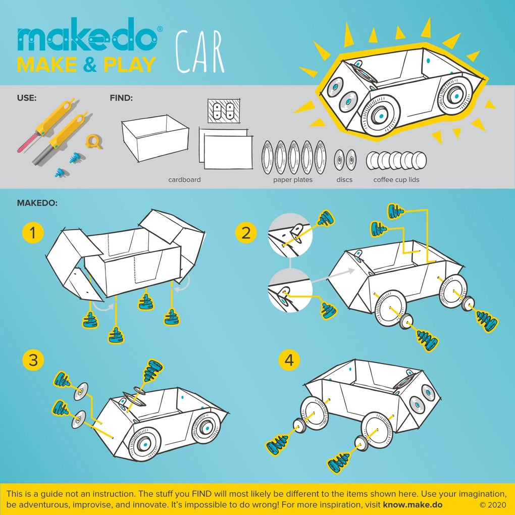 Explore | Upcycled Cardboard Construction Toolkit