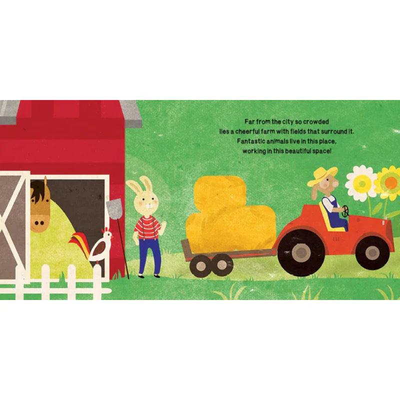 Sassi Book and Giant Puzzle - THE FARM