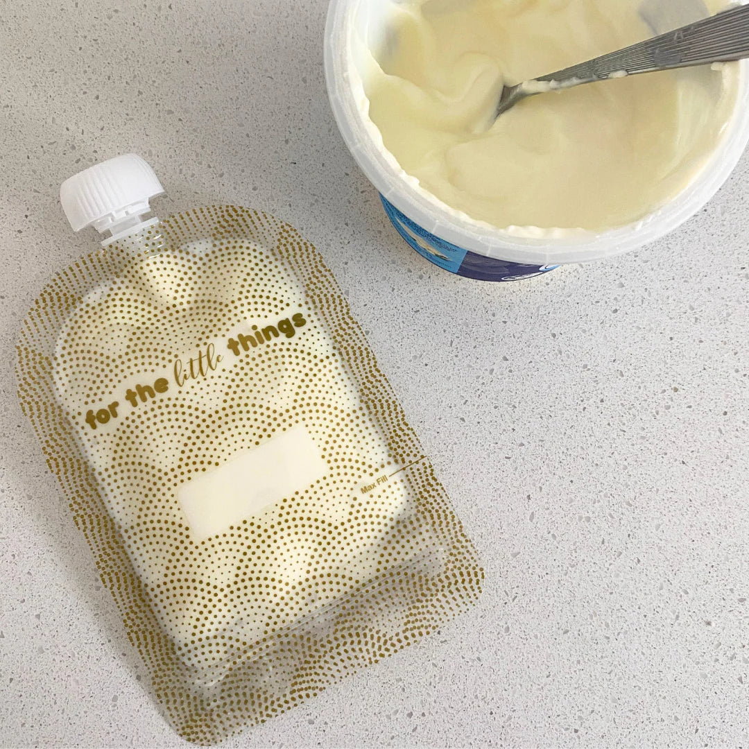 Sinchies 150ml Reusable Food Pouches 5pk - Golden Waves