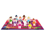 Sassi 3D Puzzle and Book Set - Learn Colours Ballerina