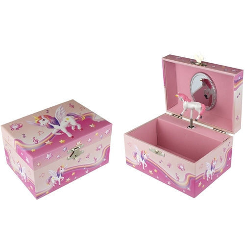 Nutmeg Unicorn Keepsake Music Jewellery Box